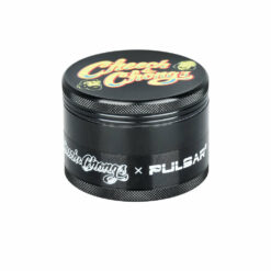 Shop 6PC DISPLAY - Cheech & Chong's x Pulsar Metal Grinder - Black / 4pc / 2.5