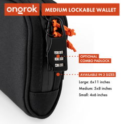 Shop Ongrok Carbon-lined Wallets with Combination Lock V 2.0 | 3