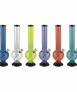 Shop Bubble Acrylic Water Pipe - 12" / Colors Vary in australian