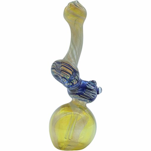 Shop LA Pipes "Rake Bubb" Fumed Sherlock Bubbler Pipe (Various Colors) in australian