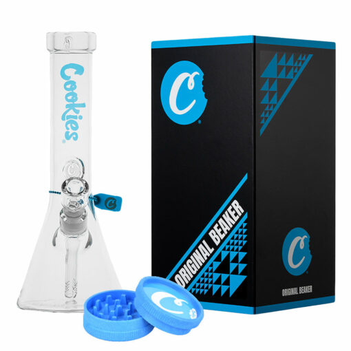 Shop Cookies Original Beaker Glass Water Pipe | 13.25" | 14mm F in australian