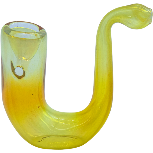 Shop LA Pipes "Calabash" Fumed Glass Sherlock in australian