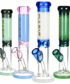 Shop Pulsar Mini Straight Tube Water Pipe - 8.25"/Colors Vary in australian