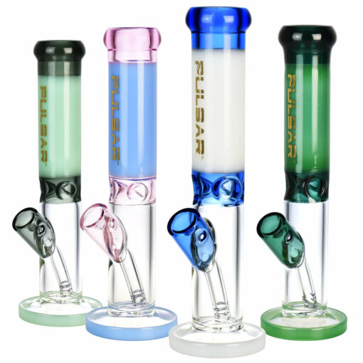 Shop Pulsar Mini Straight Tube Water Pipe - 8.25"/Colors Vary in australian