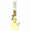 Shop Amber Menagerie Bubble Base Water Pipe - 15" / 14mm F in australian