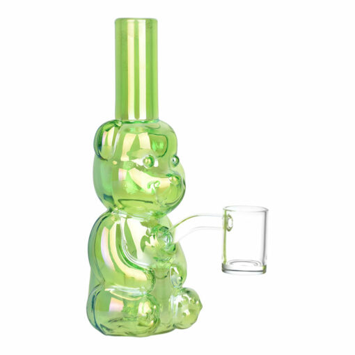 Shop Bear Buddy Electroplated Water Pipe | 6" | 10mm F in australian