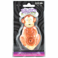 Shop Wacky Bowlz Monkey Ceramic Hand Pipe | 4