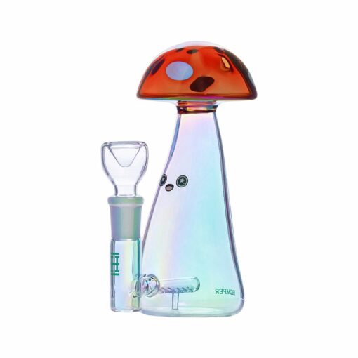 Shop Hemper Trippy Shroom Glass Water Pipe - 5.75" / 14mm F in australian