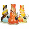 Shop Retro Earth Tones Soft Glass Water Pipe - 5" / Colors Vary in australian