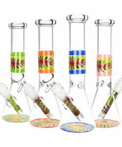 Shop Vacillating Vibe Beaker Water Pipe - 9.75" / Colors Vary in australian