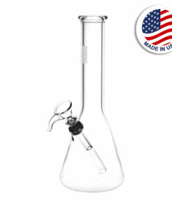 Shop Phoenix Rising Pequeño Beaker Water Pipe - 9.25" / Clear in australian