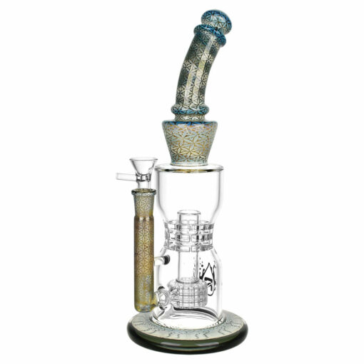 Shop Pulsar Flower of Life Water Pipe | 12.25" | 14mm F in australian