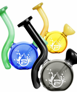 Shop Pulsar Mini Travel Fixed Bowl Water Pipe - 4" / Colors Vary in australian