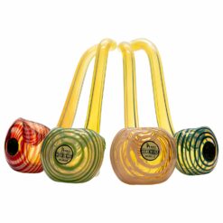 Shop LA Pipes "Flaco" Skinny Glass Sherlock Pipe in australian