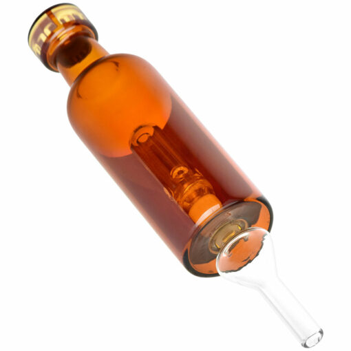 Shop Dabtized Liquor Bottle Bubbler Dab Straw - 7.25" / 10mm F / Designs Vary in australian