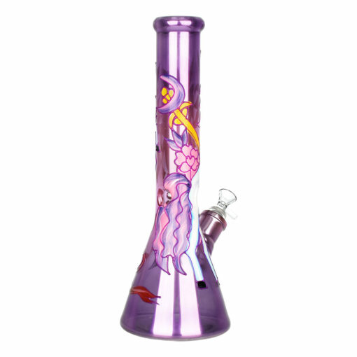 Shop Unicorn Glow Beaker Water Pipe | 13.5" | 14mm F in australian