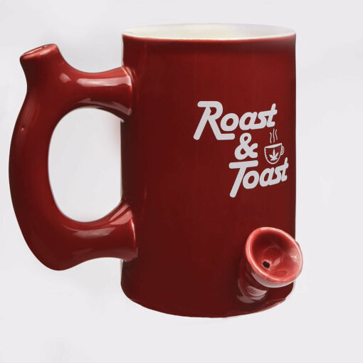 Shop Red Premium Roast & Toast Mug in australian