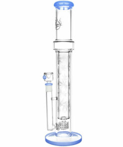 Shop Pulsar Double Wall Perc Tube Water Pipe | 16.75" | 14mm F in australian