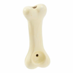 Shop Wacky Bowlz Dog Bone Ceramic Hand Pipe - 3.75" in australian