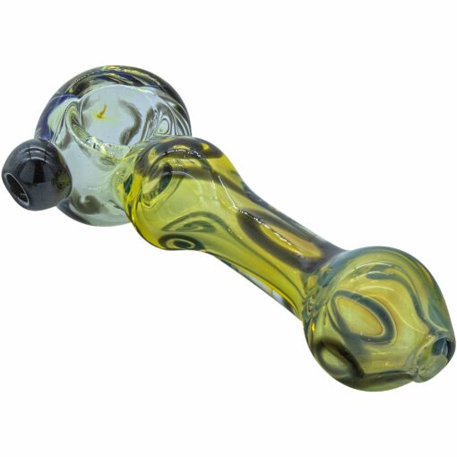 Shop LA Pipes "Painted Warrior Spoon" Glass Pipe in australian