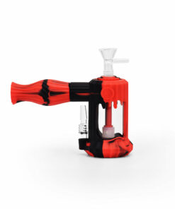 Shop Ritual - 6'' Duality Silicone Dual Use Bubbler - Black & Red in australian