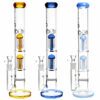 Shop Pulsar Dual Jellyfish Perc Water Pipe - 16.5"/19mm F/Colors Vary in australian