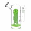 Shop Lucky Clover Glass Water Pipe - 7.75" / 14mm F in australian