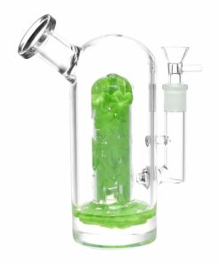 Shop Lucky Clover Glass Water Pipe - 7.75" / 14mm F in australian