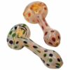 Shop LA Pipes Polka Dot Glass Spoon Pipe in australian