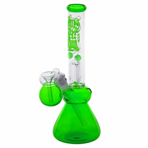 Shop Amsterdam | 12" Black Glass Water Pipe w/ Tree Perc in australian