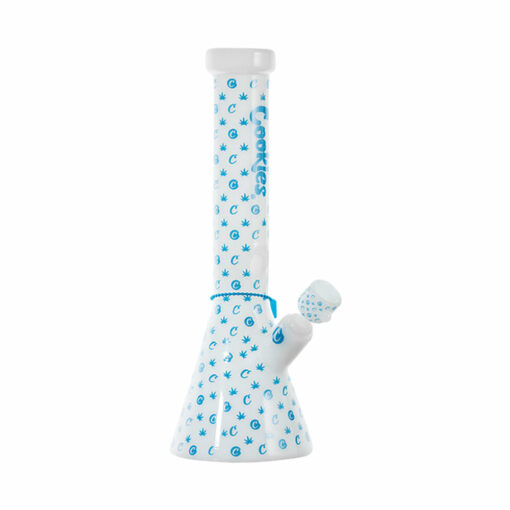 Shop Cookies V Beaker Glass Water Pipe | 13.75" | 14mm F in australian