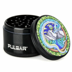 Shop Pulsar Artist Series Metal Grinder - Remembering Dragon / 4pc / 2.5" in australian