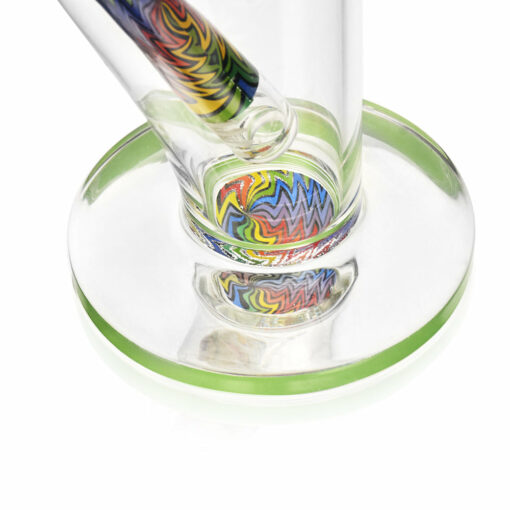 Shop Ritual Smoke - Prism 10" Glass Straight Tube - Lime in australian