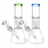 Shop Stacked Showerhead Perc Beaker Water Pipe - 8" / 14mm F in australian