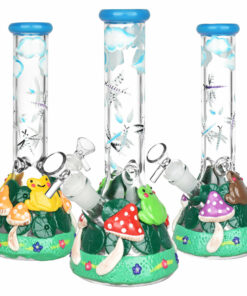 Shop Froggy Friend Fun-guy Beaker Water Pipe | 10" | 14mm F in australian