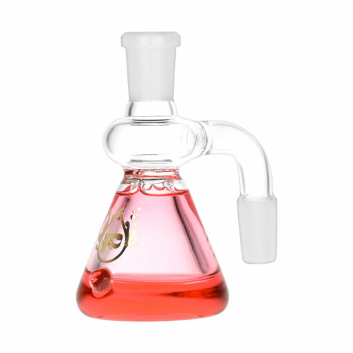 Shop Pulsar Glycerin Beaker-Style Dry Ash Catcher | 3.5" | 14mm | Colors Vary in australian