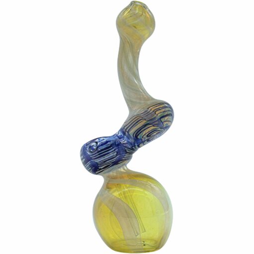 Shop LA Pipes "Rake Bubb" Fumed Sherlock Bubbler Pipe (Various Colors) in australian