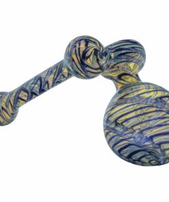 Shop LA Pipes "Colored Sidecar" Fumed Sidecar Bubbler Pipe (Various Colors) in australian