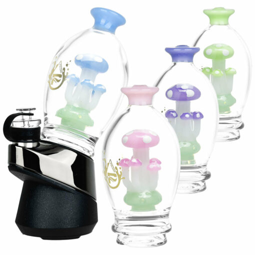 Shop Pulsar Shroom Cluster Bubbler Attachment for Puffco Peak Pro-5.25"/Colors Vary in australian