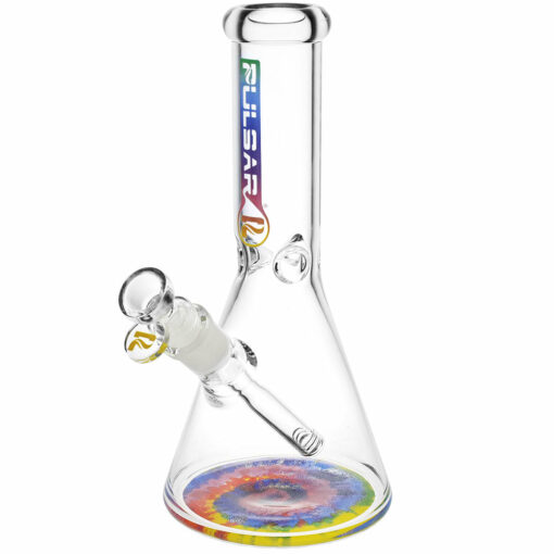 Shop Pulsar Bottoms Up Tie Dye Water Pipe - 10"/14mm F in australian