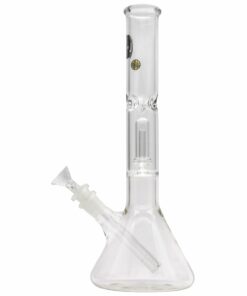 Shop LA Pipes Single or Double Showerhead Perc Beaker Bong in australian