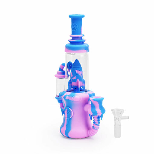 Shop Ritual - 8.5'' Silicone Rocket Recycler - Cotton Candy in australian