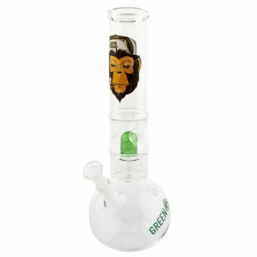 Shop Greenline | 12.5" Round Glass Water Pipe w/ Dome Perc in australian