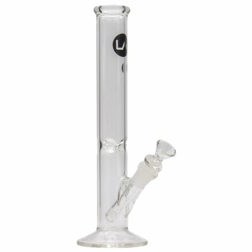 Shop LA Pipes 12" Clear Straight Shot Bong in australian