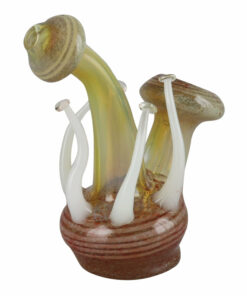 Shop Mushroom Glass Bubbler | Colors Vary in australian