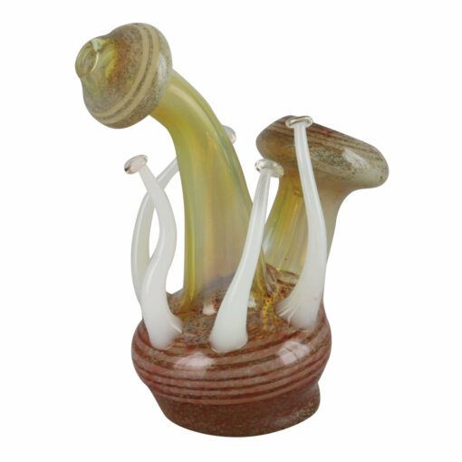 Shop Mushroom Glass Bubbler | Colors Vary in australian