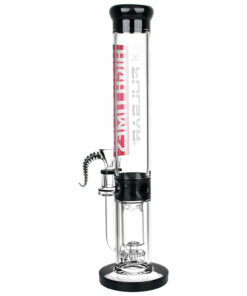 Shop High Times x Pulsar Logo Straight Tube Recycler Water Pipe - 14.75" / 14mm F in australian