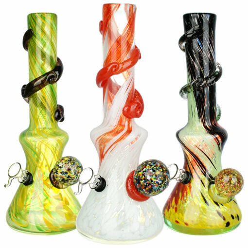 Shop Manifest Passion Soft Glass Water Pipe - 12.75" / Colors Vary in australian