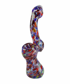 Shop Splatter Frit Bubbler Glass Pipe in australian