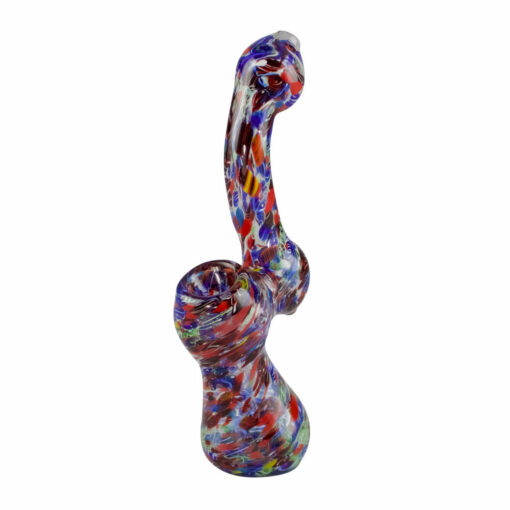 Shop Splatter Frit Bubbler Glass Pipe in australian